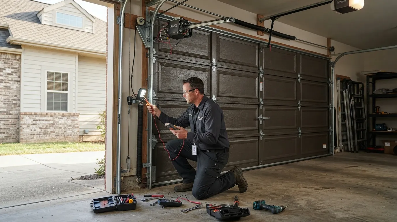Opener Repair for Charlotte Park's Early-2000s Garage Doors in Punta Gorda