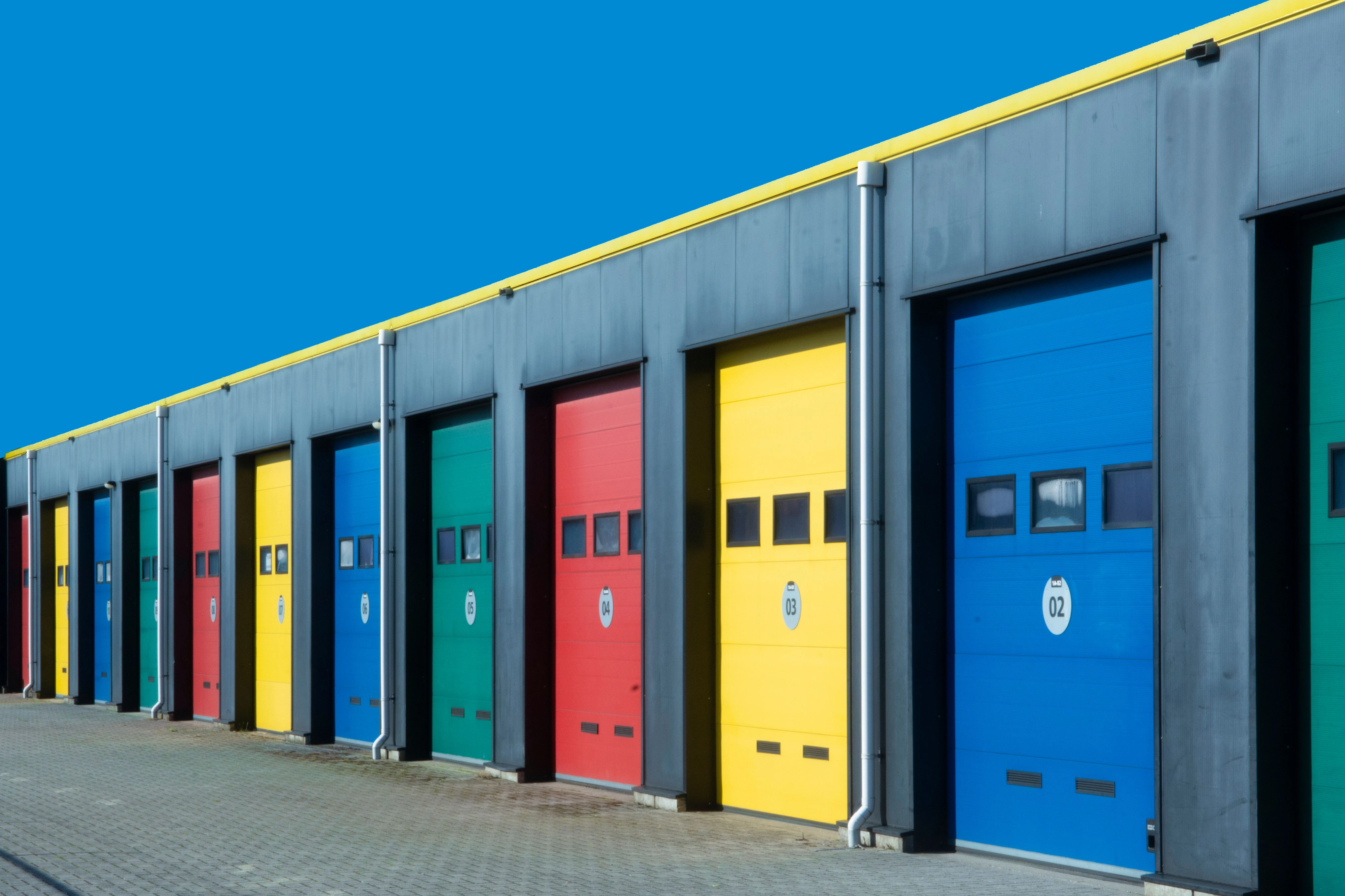 Residential garage door in Punta Gorda