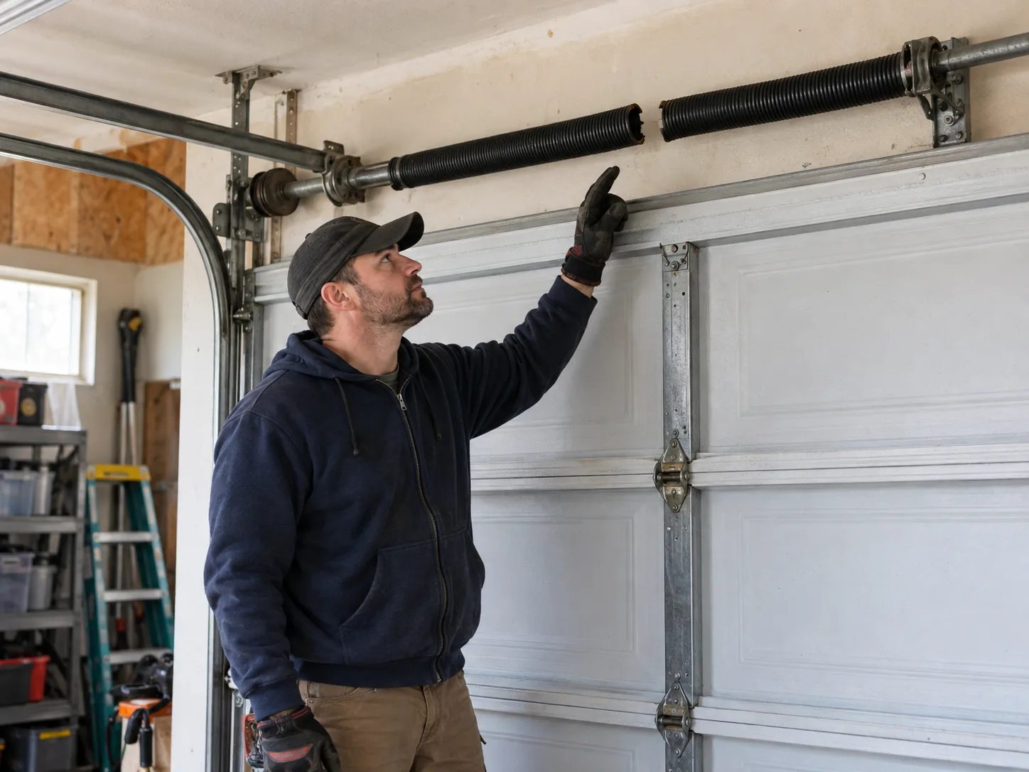 Spring Repair for Burnt Store Marina Garage Doors in Punta Gorda